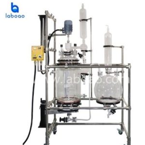 Reactor de filtro de cristalización de laboratorio 50L 80L para aislado de CBD