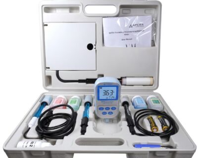 SX751 8-en-1 Portable pH/DO/ORP/Conductividad/TDS/Salinidad/Resistividad/Temperatura kit medidor