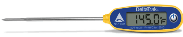 FlashCheck® Termómetro con Sonda de Punta Reducida, Auto-Calibración y Pantalla Jumbo Modelo: 11081