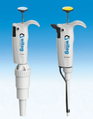Pipetas de microlitros Witopet premium de canal único