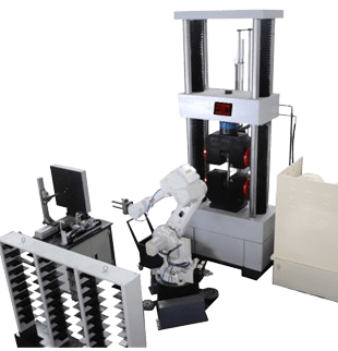 Máquina de prueba de tracción electromecánica automática de robot 50kN, 100kN